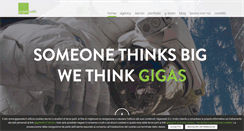 Desktop Screenshot of gigasweb.it